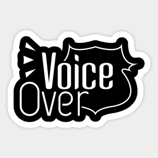 Voice Over 01 Sticker